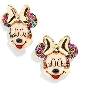 Disney’s bubble bar NWT Birthday Minnie Mouse statement, stud earrings